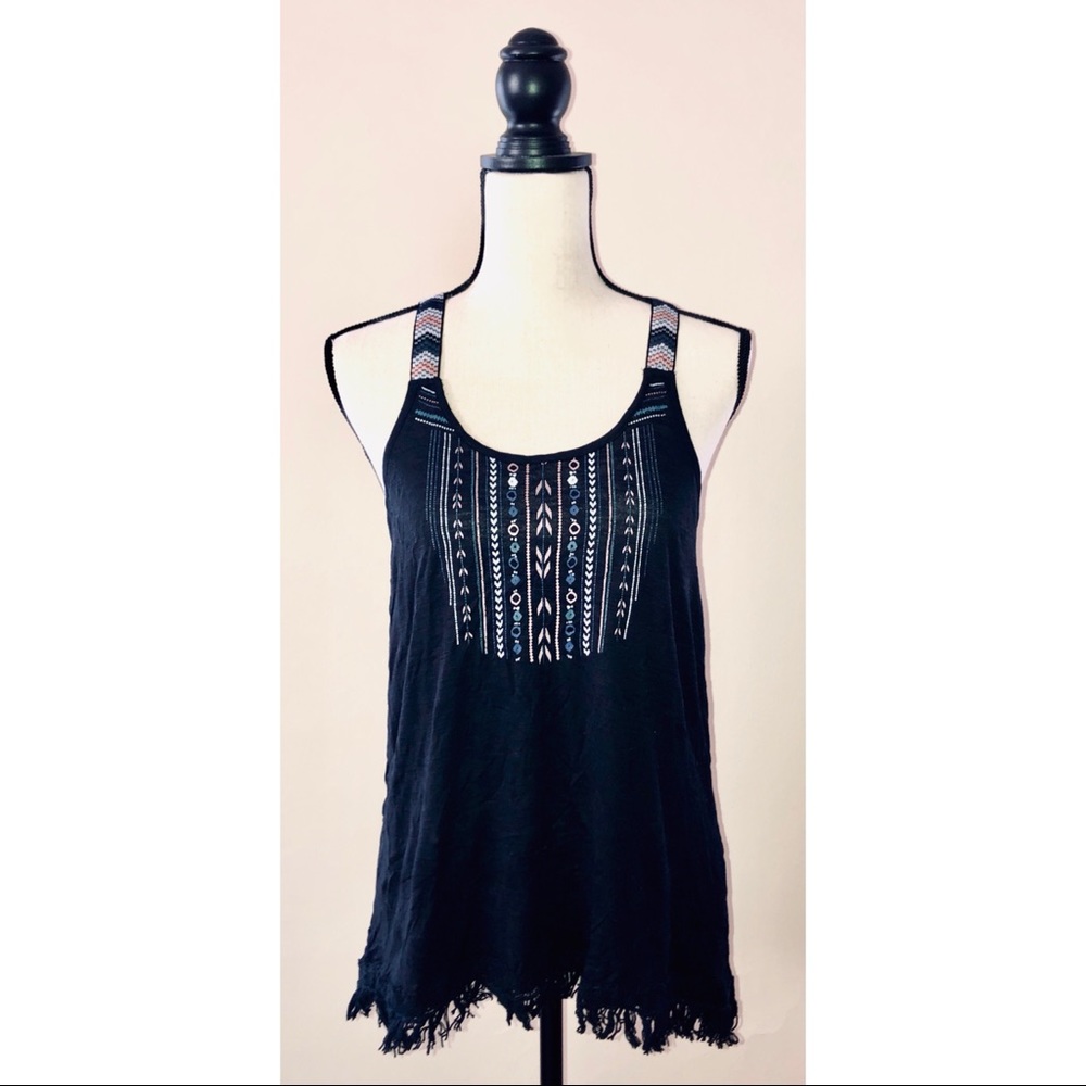 Zumiez Embroidered Tank